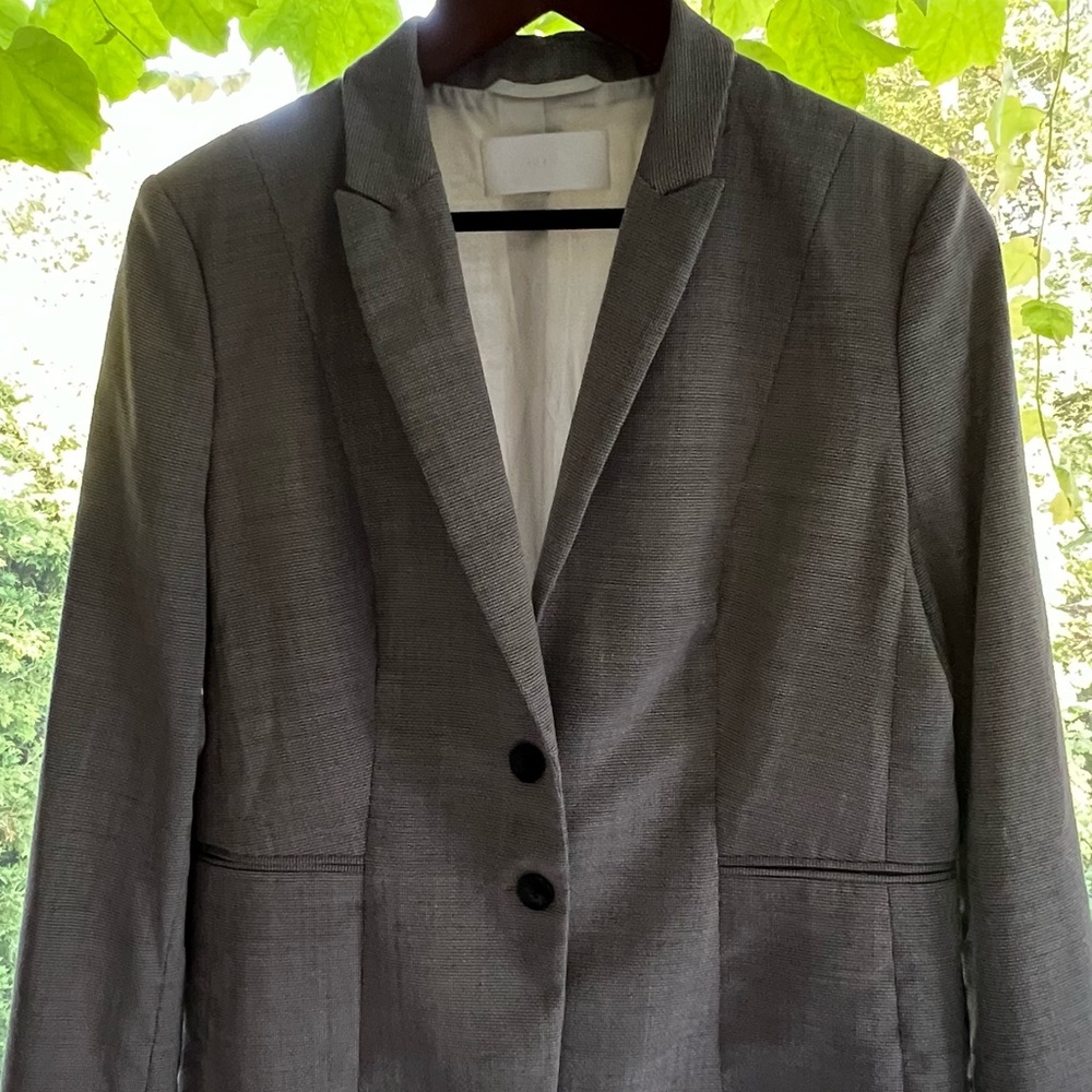 Boss Woman’s Wool Gray Jacket Classic Tailoring